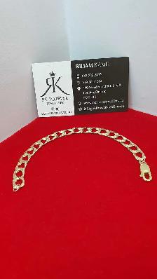 10k  yellow gold bracelet # 393_5 - Photo 4