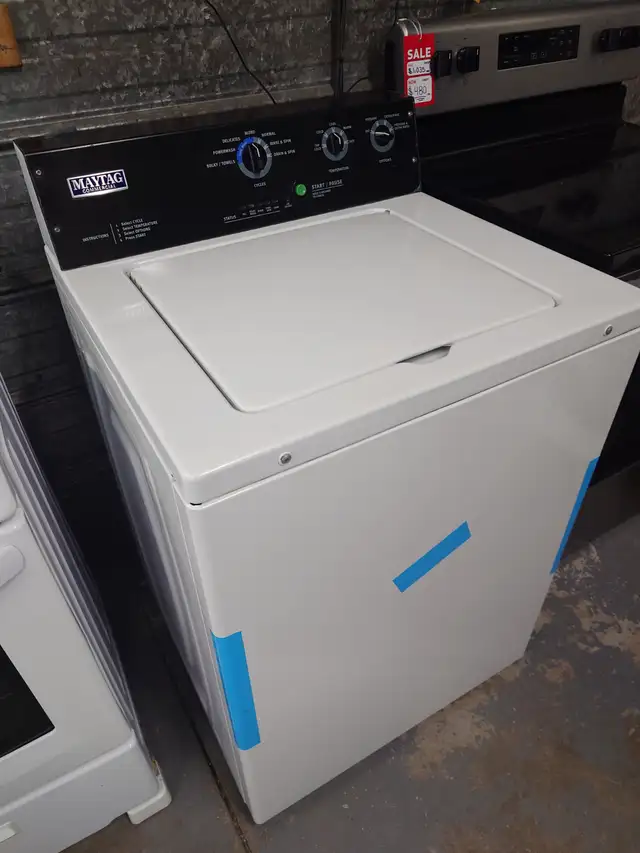 Maytag '27' White Top Load Commercial Washer on Sale‼️ - Photo 3