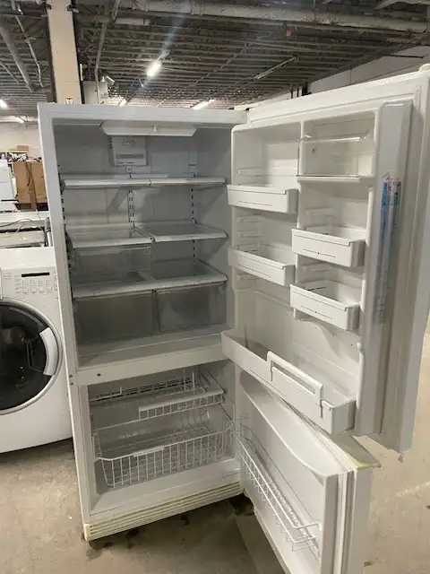 Réfrigérateur blanc 30'' congélateur en bas Amana - Photo 2