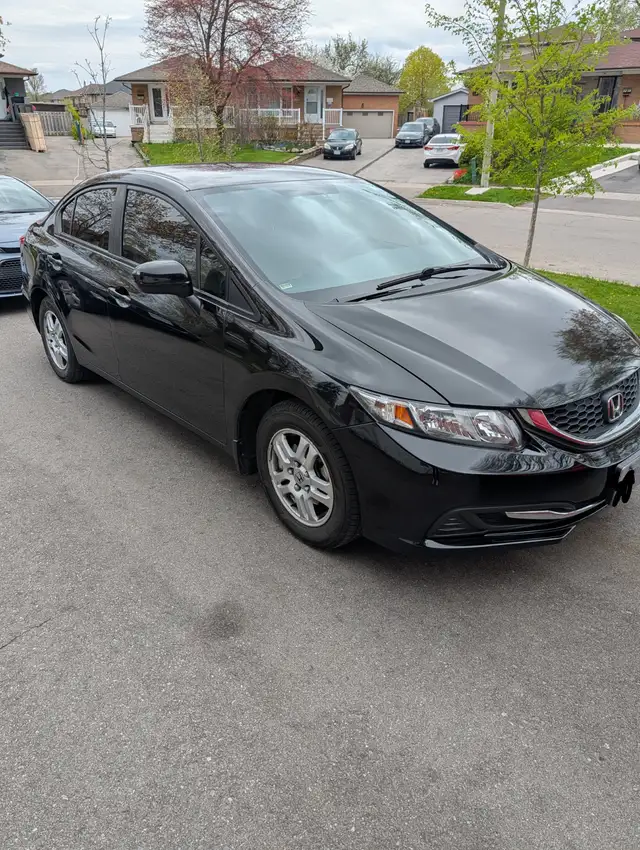 2015 Honda Civic Black (141,000 km) Certified Low KM - Photo 2