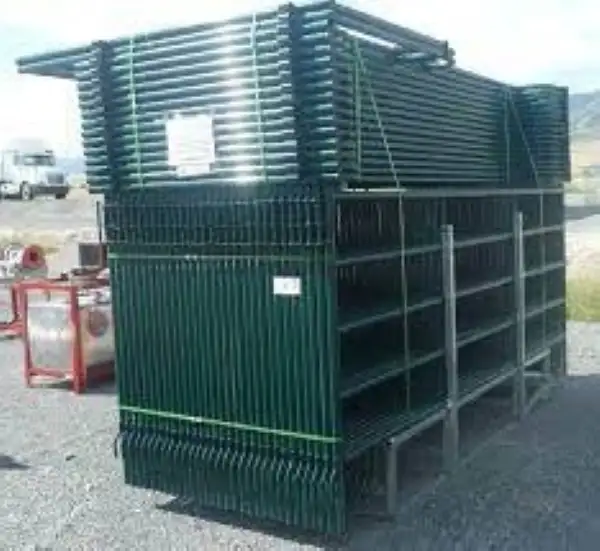 Panneaux de corral pour ferme, 54 pièces, avec portails - Photo 3