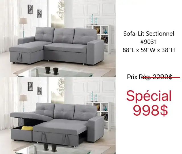 LE PLUS BAS PRIX!! Futon/sofa/canapé/lit en liquidation - Photo 7