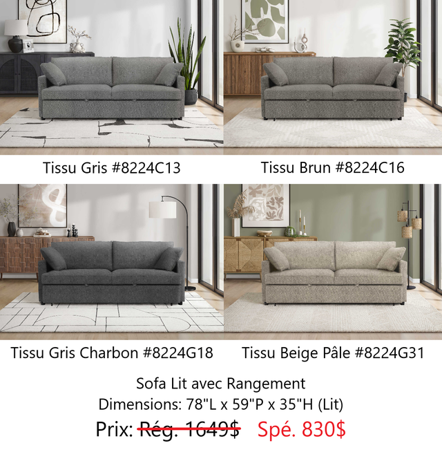 LE PLUS BAS PRIX!! Futon/sofa/canapé/lit en liquidation - Photo 8