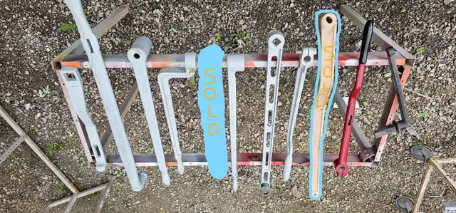 Gas pump handles