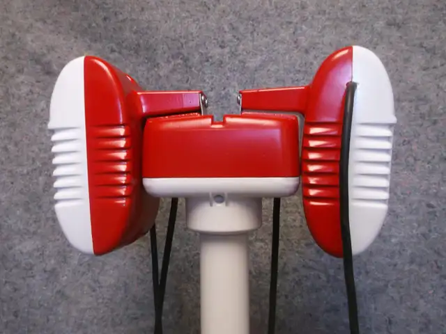 2 Vintage Eprad Drive-In Speakers with Stand Fully Restored Coke