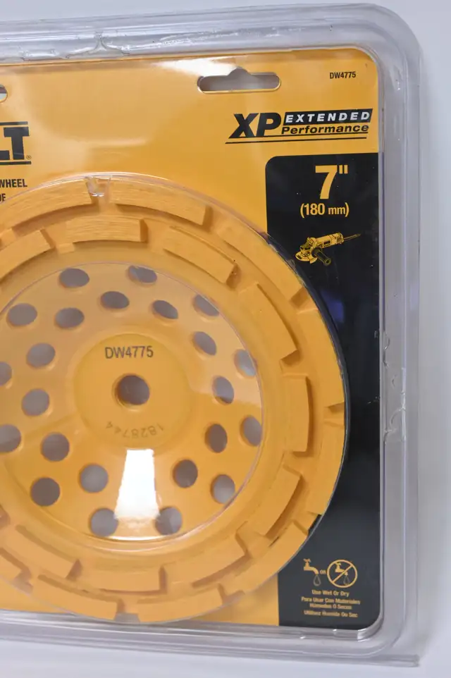 Diamond Cut Whell Dewalt Model DW4775 Double Row Brand New - Photo 3