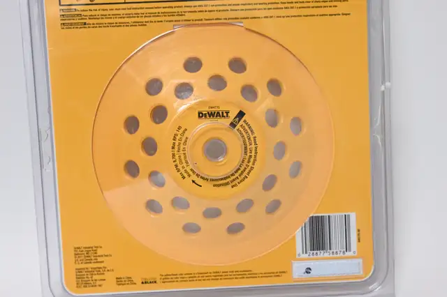 Diamond Cut Whell Dewalt Model DW4775 Double Row Brand New - Photo 7