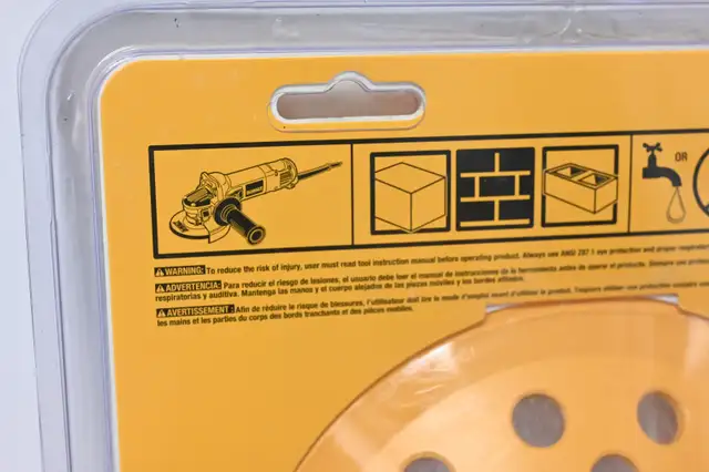 Diamond Cut Whell Dewalt Model DW4775 Double Row Brand New - Photo 8