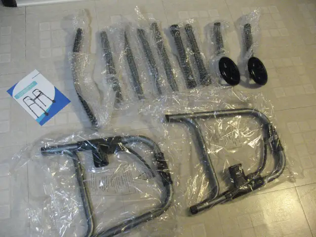 Adjustable Aluminum Walker with 2 Front Wheels, BRAND NEW - Photo 6