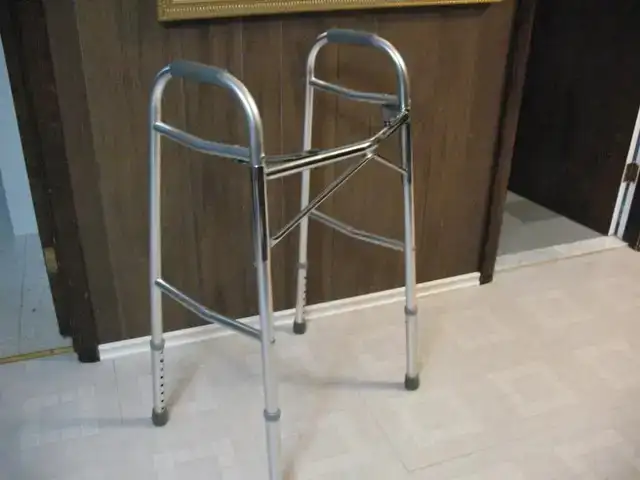Folding Aluminum Walkers, with Wheels or No Wheels - Photo 2