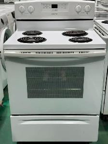 Reconditioned Amana Coil Top Stove YACR4303MFW5 (S4220) $395