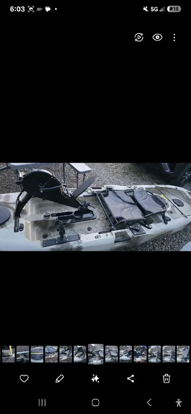 PREMIUM PEDAL DRIVE FISHING KAYAK - READY FOR THE WATER - Photo 3