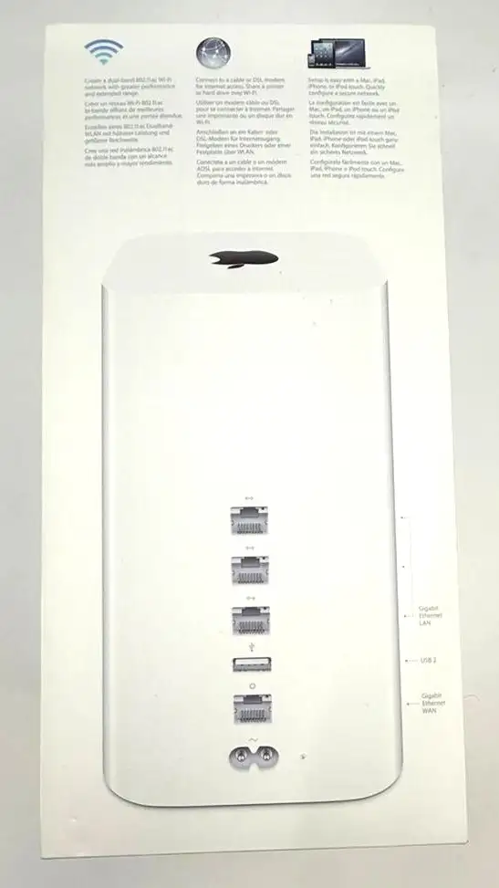 Apple AirPort Extreme 6th Gen Router A1521 (MINT) $59 - Photo 8
