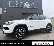 2022 JEEP COMPASS LIMITED - LEATHER SEATS - 4WD - BACK-UP CAMERA