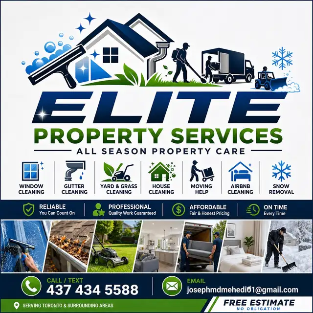 Window & Gutter Cleaning | Elite Property Services | GTA