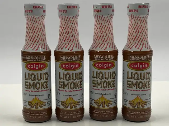 Colgin Mesquite Liquid Smoke. 4 fl. oz. 118mL