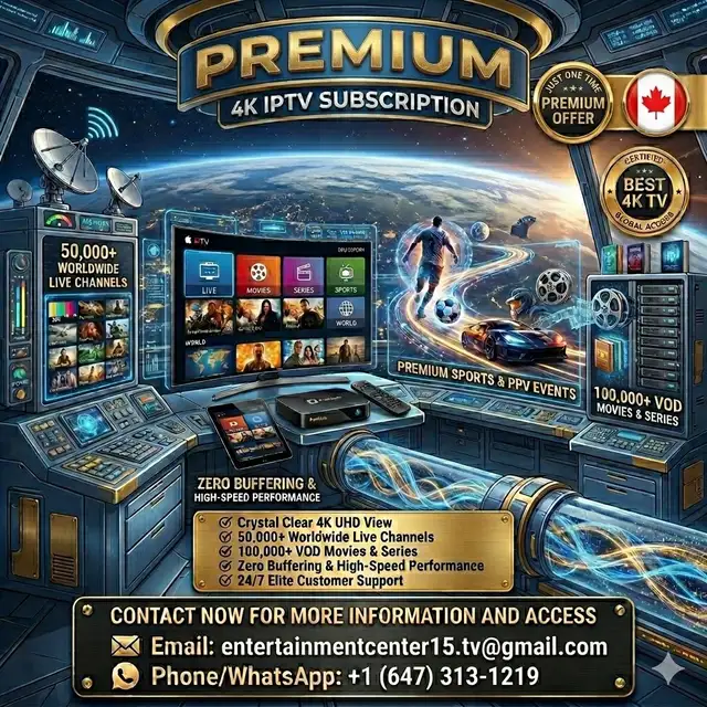 Trusted & Stable tv connection -- Zero buffring