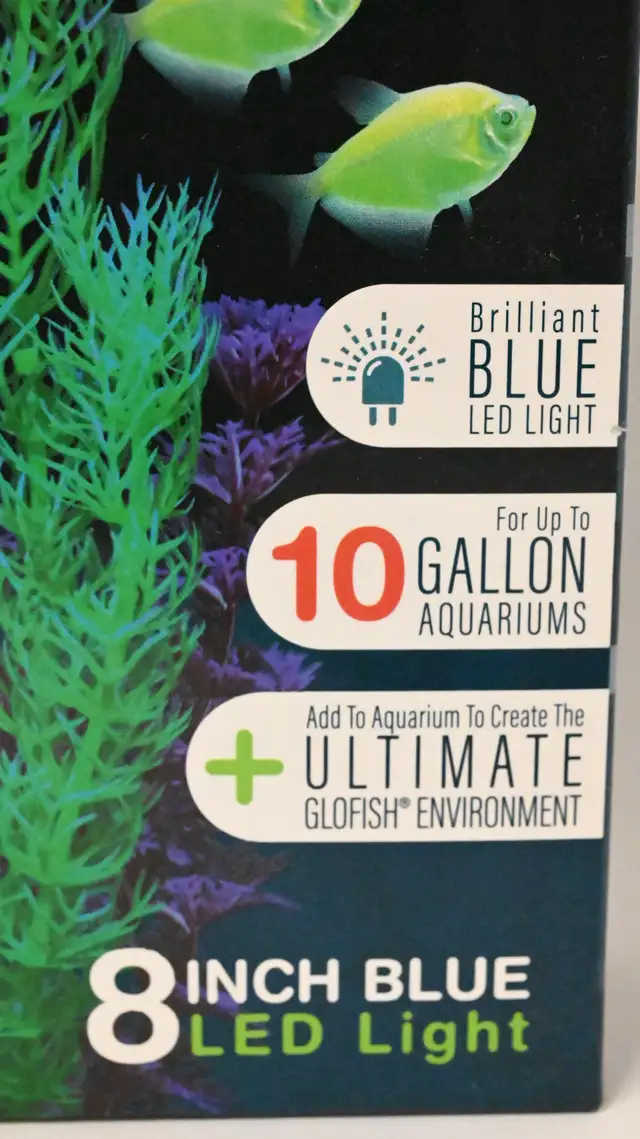 Aquarium Light 8' Blue Light Glo Fish Brand New - Photo 2