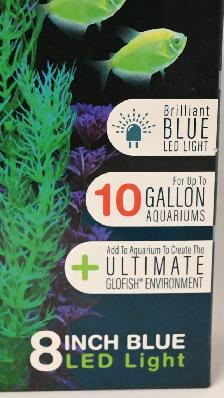 Aquarium Light 8' Blue Light Glo Fish Brand New - Photo 2