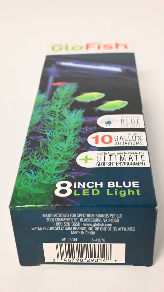 Aquarium Light 8' Blue Light Glo Fish Brand New - Photo 6