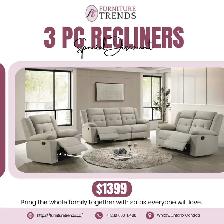 Huge Saving 3 Piece Recliner set Start from 1399.99 - Photo 7