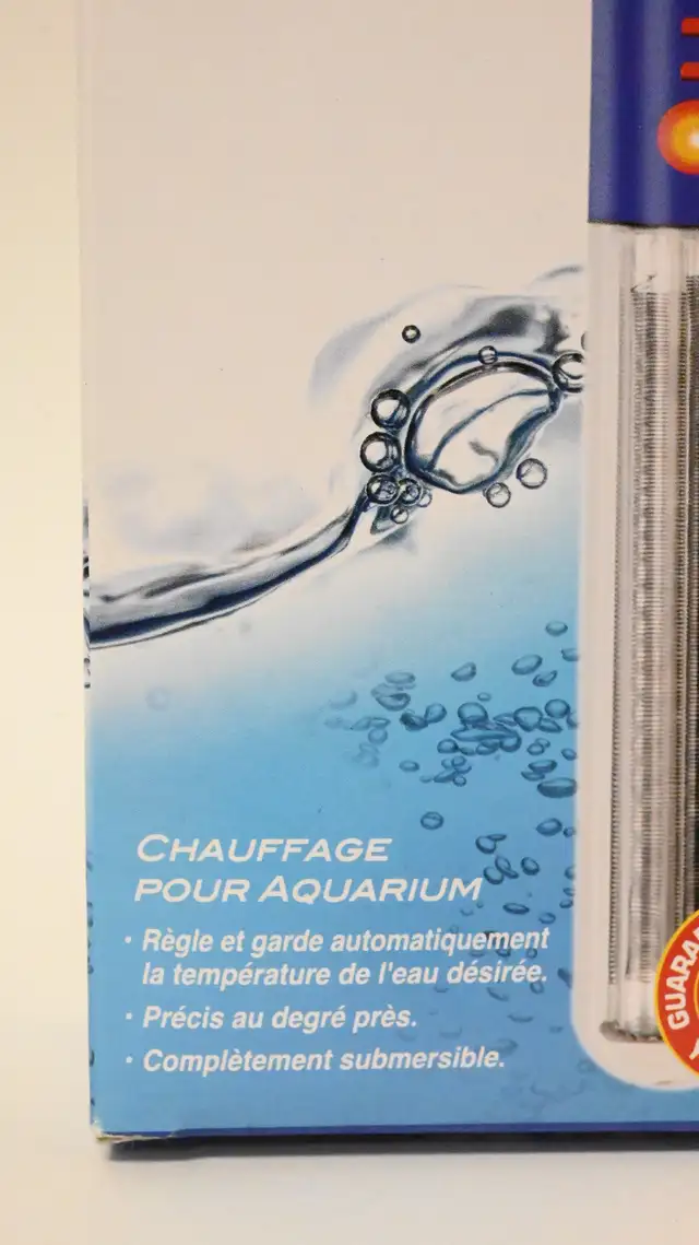 Aquarium Heater for fresh and salt water aquariums Brand New - Photo 4