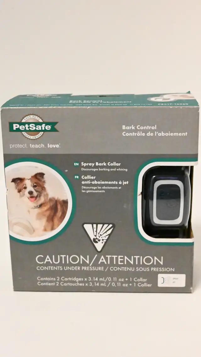 Bark Control for dog 3.6  kg from Petsafe Brand New in box