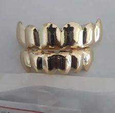 Gold Grillz Hip Hop Bling