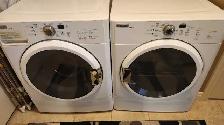 Front load washer and dryer