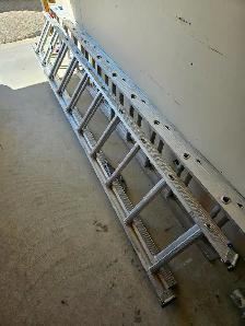 2 Twenty foot aluminum extension ladders. $ 120 Each