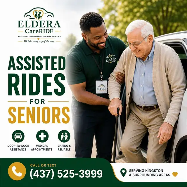 Senior Transportation Service in Kingston – Assisted Ride