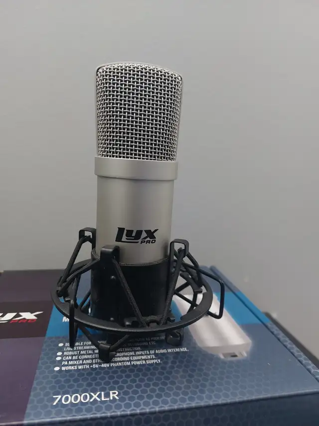 LYNXPRO RECORDING CONDENSER MICROPHONE $30!! - Photo 2