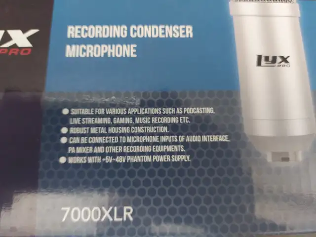 LYNXPRO RECORDING CONDENSER MICROPHONE $30!! - Photo 4