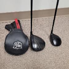 LH Wilson Staff Dynapower Driver abd 3 Woods