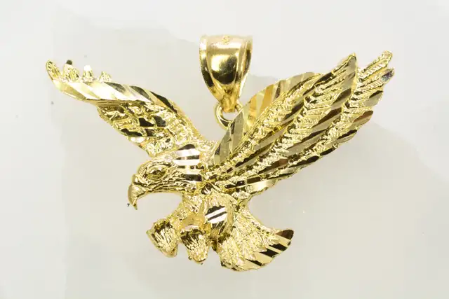10K EAGLE PENDANT