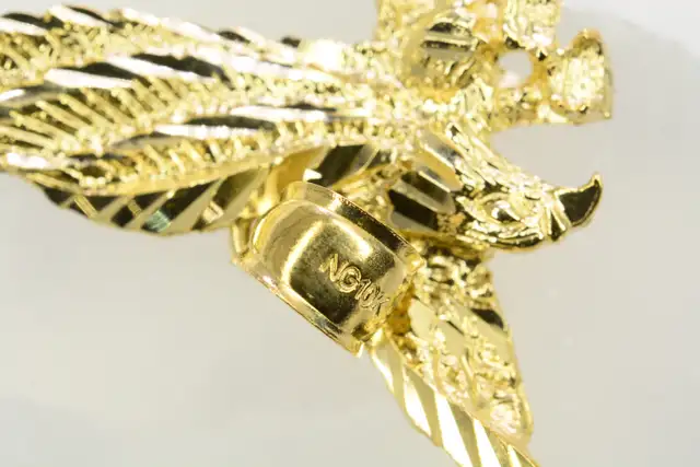 10K EAGLE PENDANT - Photo 3