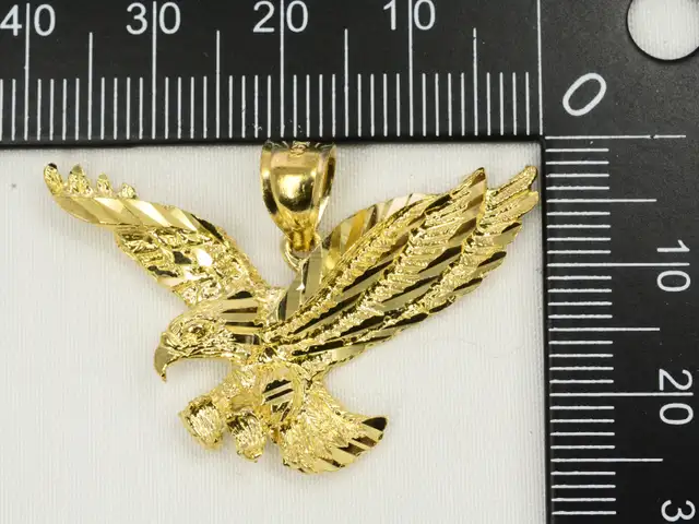 10K EAGLE PENDANT - Photo 4