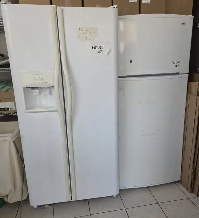 Two used refrigerators for sale
