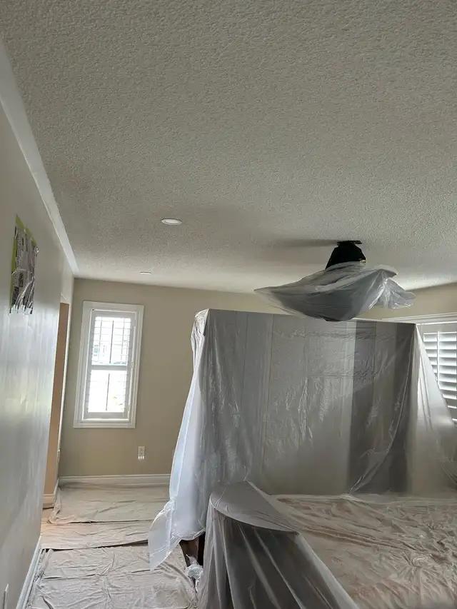 popcorn removal, house painting , taping mudding - Photo 4