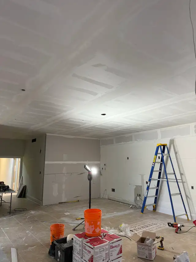 popcorn removal , taping mudding , house painting - Photo 2