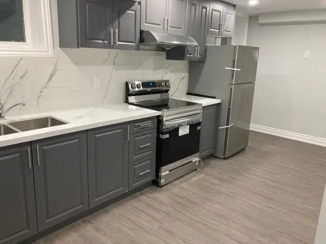 2 Bed 1 Bath Basement Available near Longos on Tartan Avenue