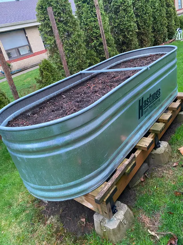 Heavy Duty galvanized steel tank for sale.