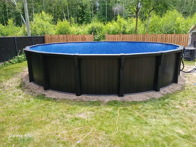 installation PISCINE / changement de toile