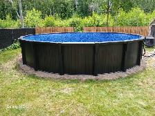 installation PISCINE / changement de toile