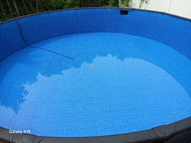 installation PISCINE / changement de toile - Photo 2