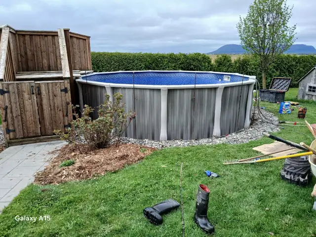 installation PISCINE / changement de toile - Photo 4