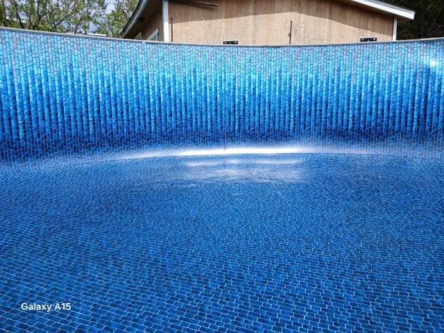 installation PISCINE / changement de toile - Photo 5