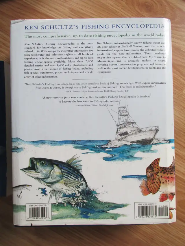 KEN SCHULTZ'S FISHING ENCYCLOPEDIA - 2000 HC - Photo 10