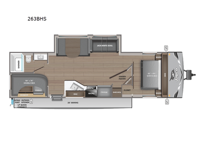 2026 Jayco Jay Flight SLX 263BHS