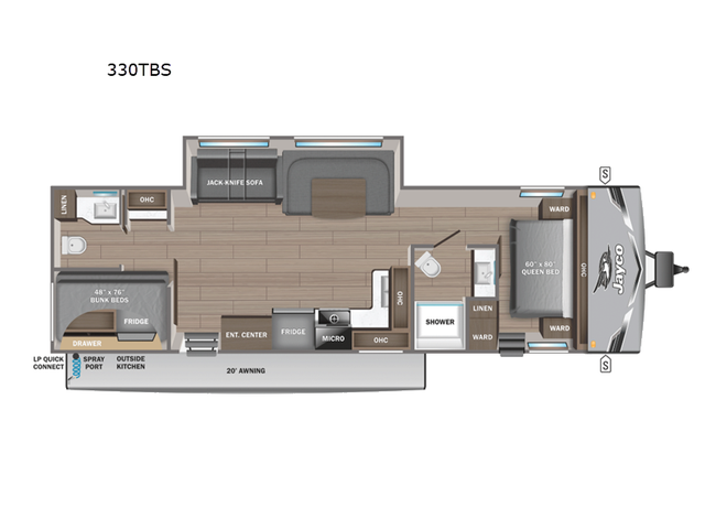 2026 Jayco Jay Flight SLX 330TBS